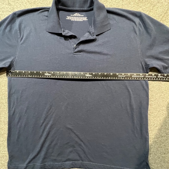 Vintage Blockbuster Employee Polo Navy with Left Arm Logo | Size Extra Large - Picture 6 of 8